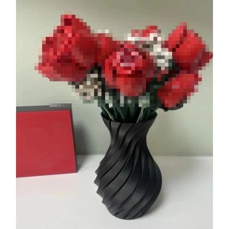 3D Printing Lego Bricks - 1pc Vase for Lego Bouquet Roses