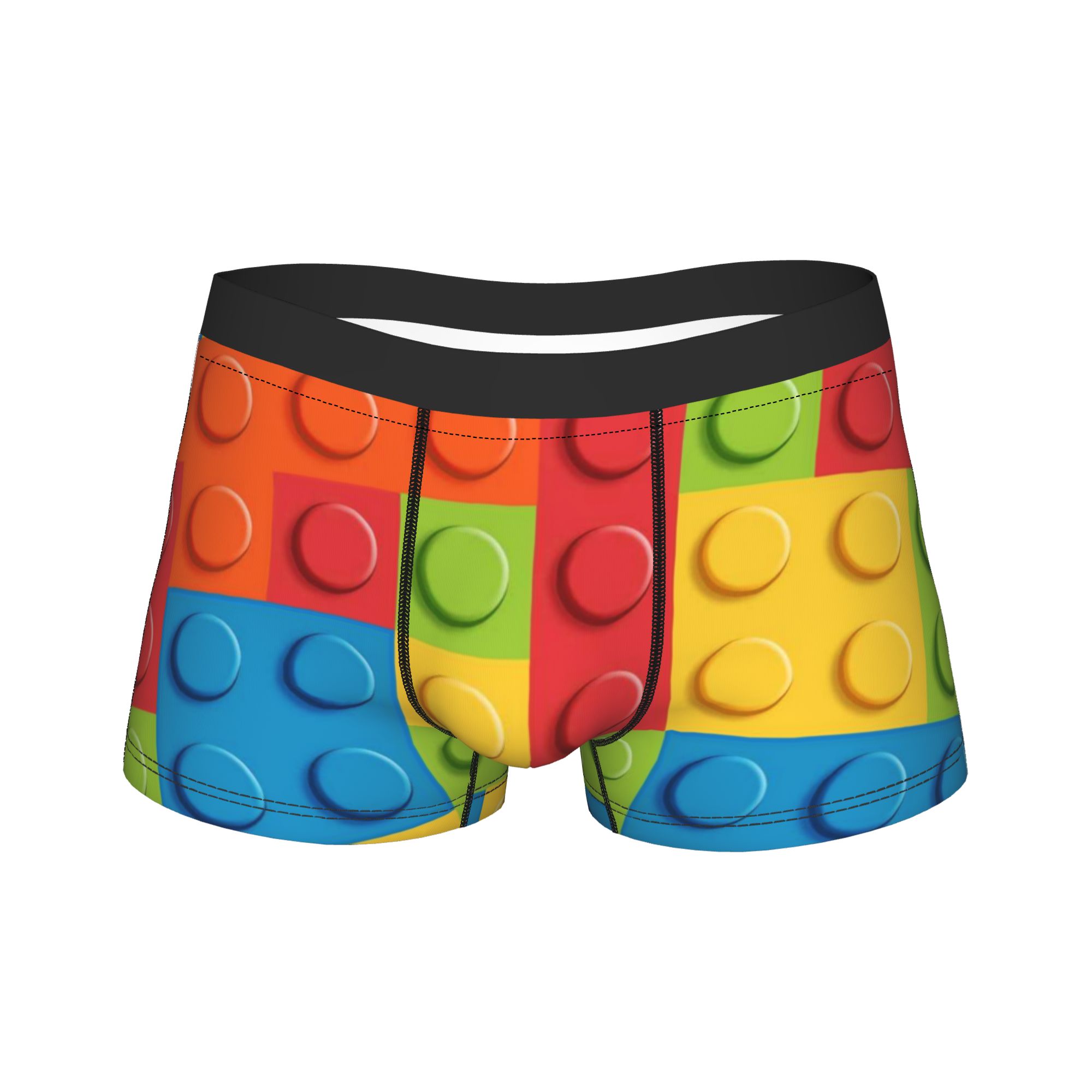 3D Printing Lego Bricks - Colorful Building Brick Pattern Trunk Legos