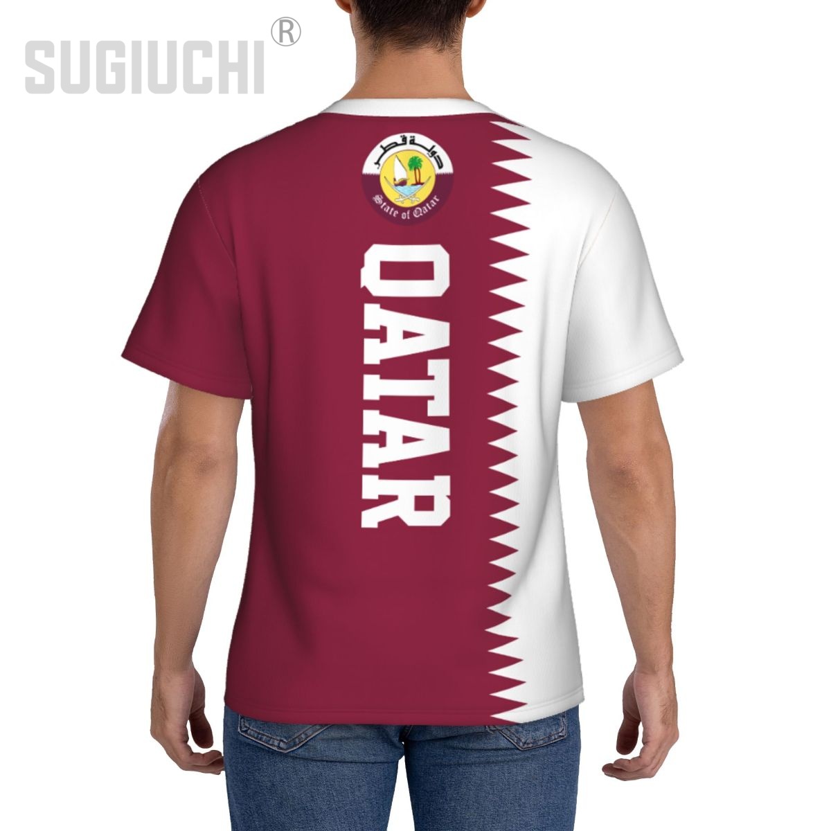 Tight Sports T-shirt Qatar Fla - đánh giá và giá 3D Printing Qatar