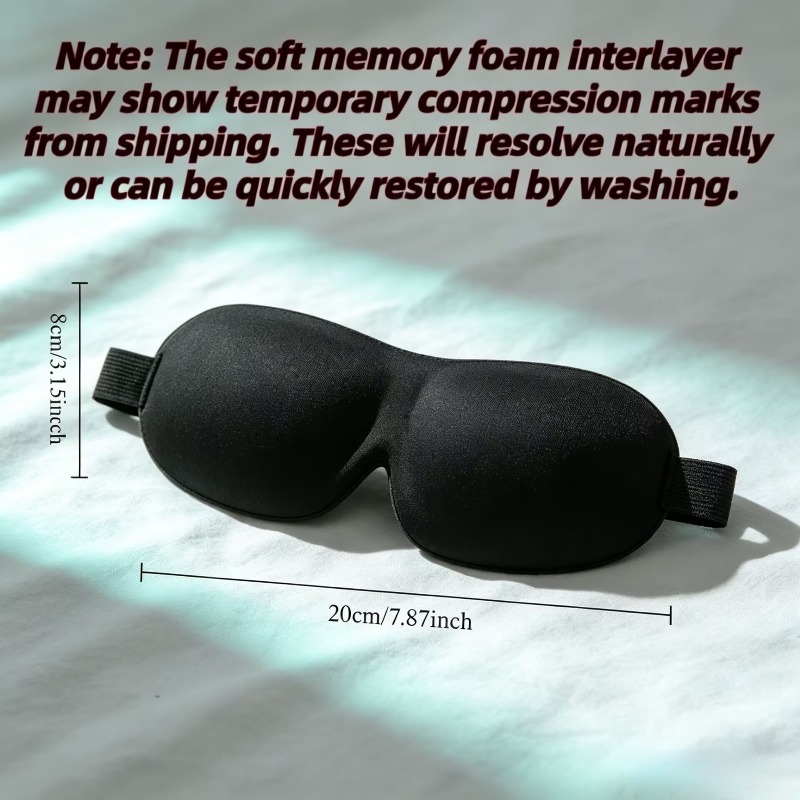 3D Sleep Mask Blindfold 2pcs S - đánh giá và giá 3D Printing Mask
