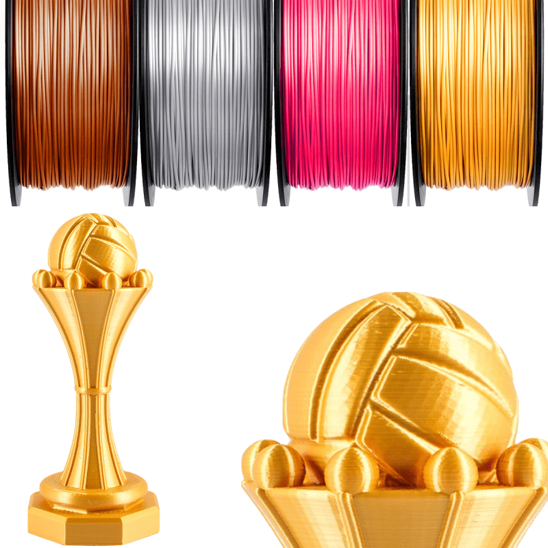 Geeetech 1Kg 1.75Mm Lụa PLA Dâ - đánh giá và giá 3D Printing Nylon