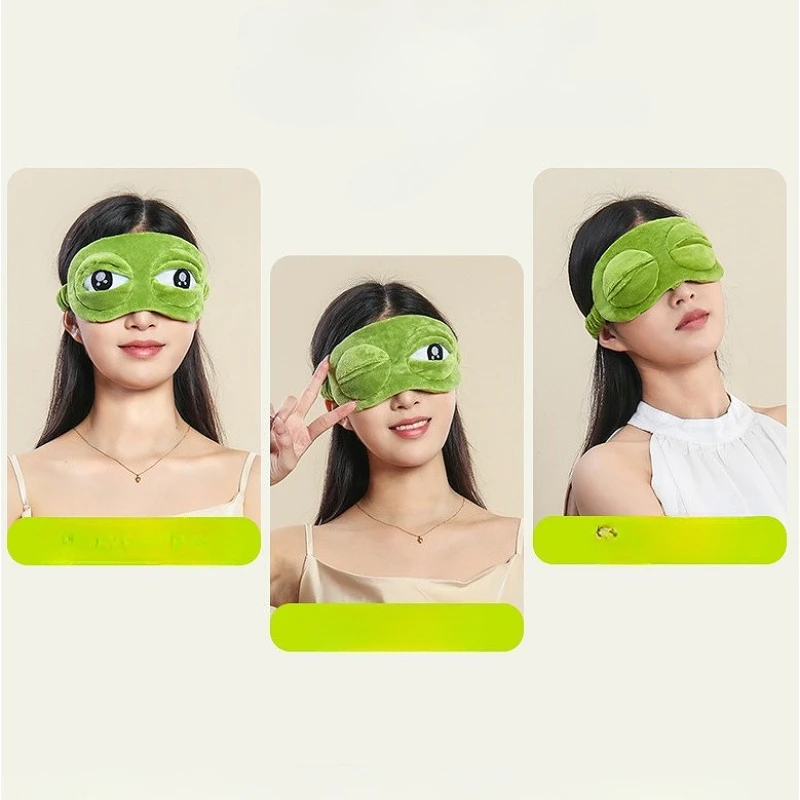 3D Sad Frog Sleep Mask Natural - đánh giá và giá 3D Printing Mask