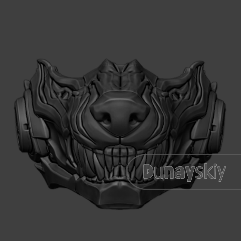 Love and Deepspace Valko Wolf  - đánh giá và giá 3D Printing Mask