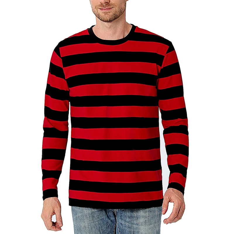 Contrast Stripe 3D Print Men L - đánh giá và giá 3D Printing Custom