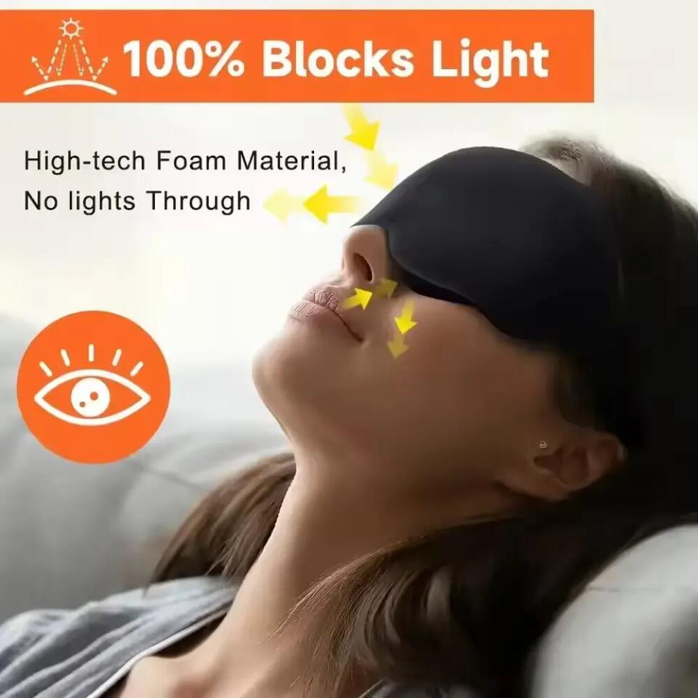 New 3D Sleep Eye Mask Stereosc - đánh giá và giá 3D Printing Mask
