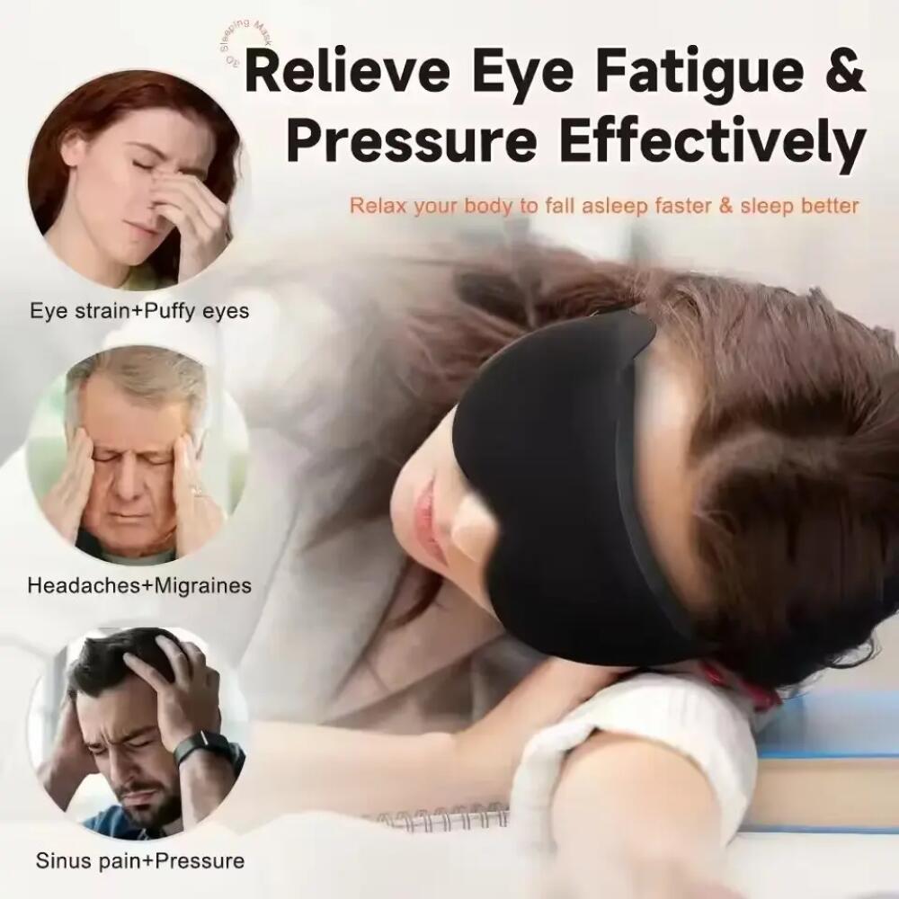 New 3D Sleep Eye Mask Stereosc - đánh giá và giá 3D Printing Mask