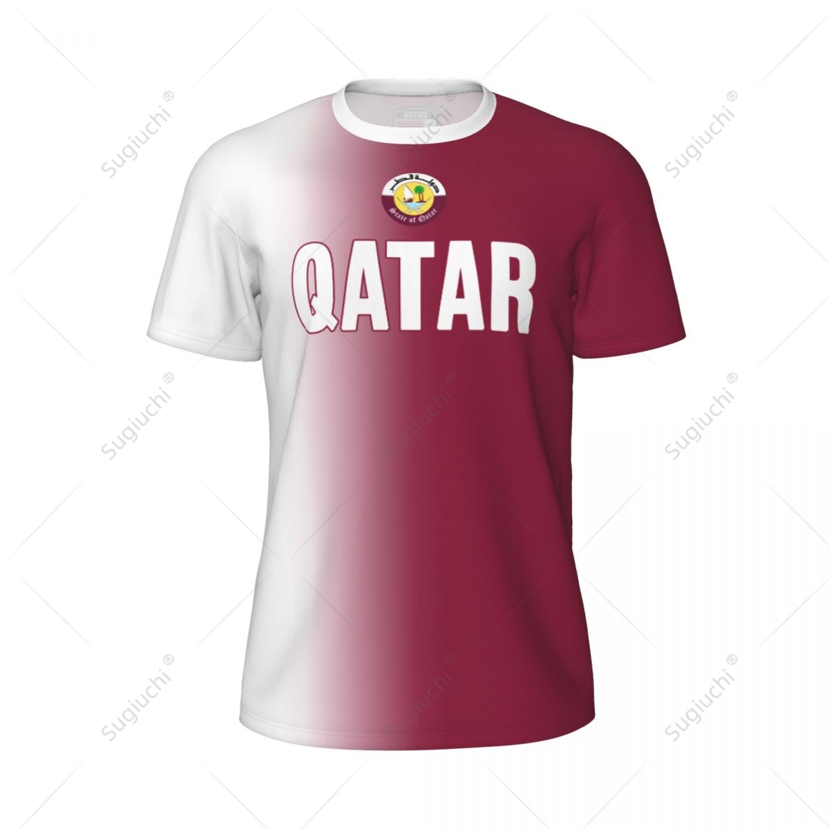 Sports Mesh T-shirt Qatar Flag - đánh giá và giá 3D Printing Qatar