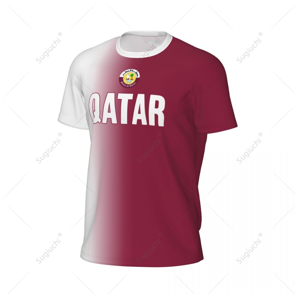 Sports Mesh T-shirt Qatar Flag - đánh giá và giá 3D Printing Qatar