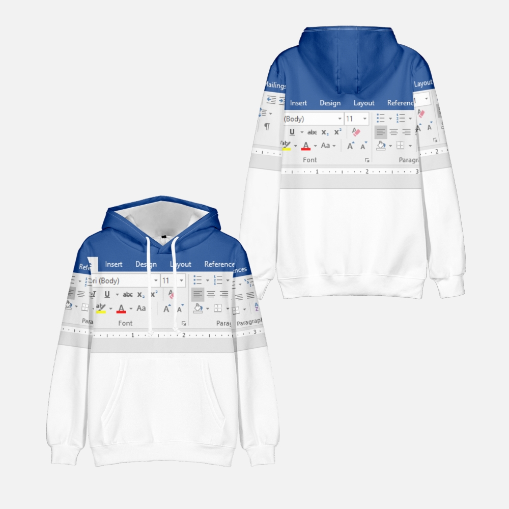 Casual Excel Hoodie For Men An - đánh giá và giá 3D Printing Online Service