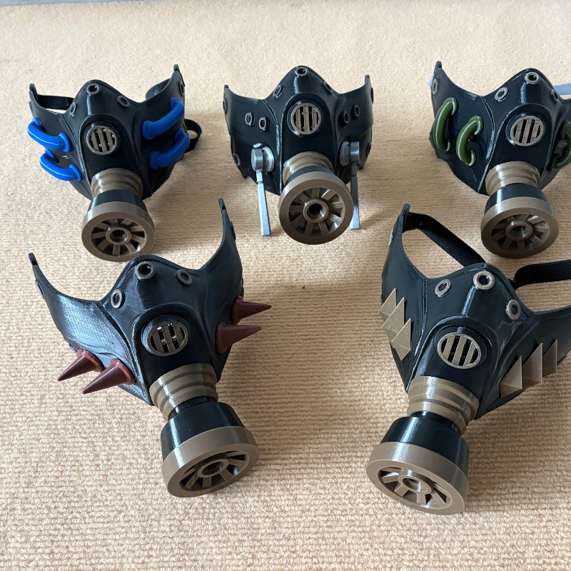 Riyo Rudo Tamsy Zanka Enjin Gu - đánh giá và giá 3D Printing Mask
