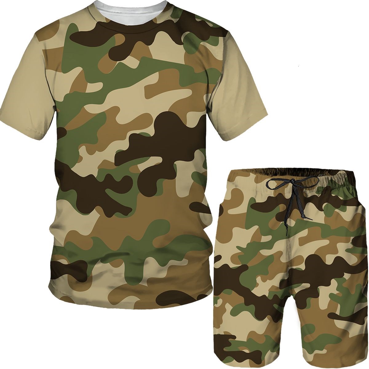 Camouflage Men's Suits Camo 3D - đánh giá và giá 3D Printing Custom