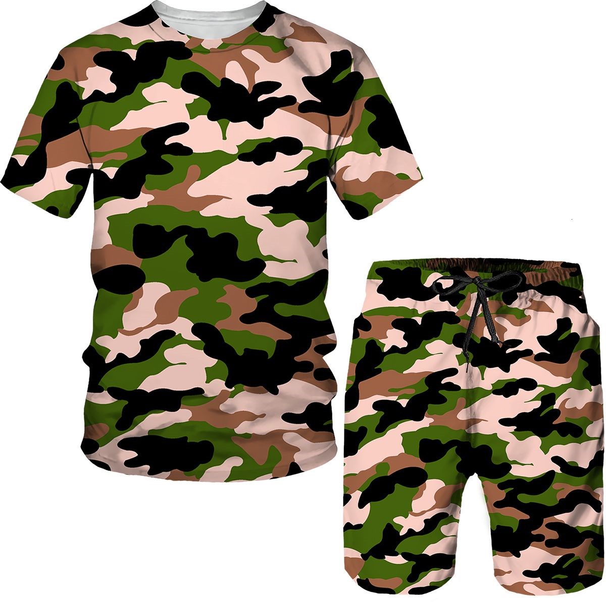 Camouflage Men's Suits Camo 3D - đánh giá và giá 3D Printing Custom