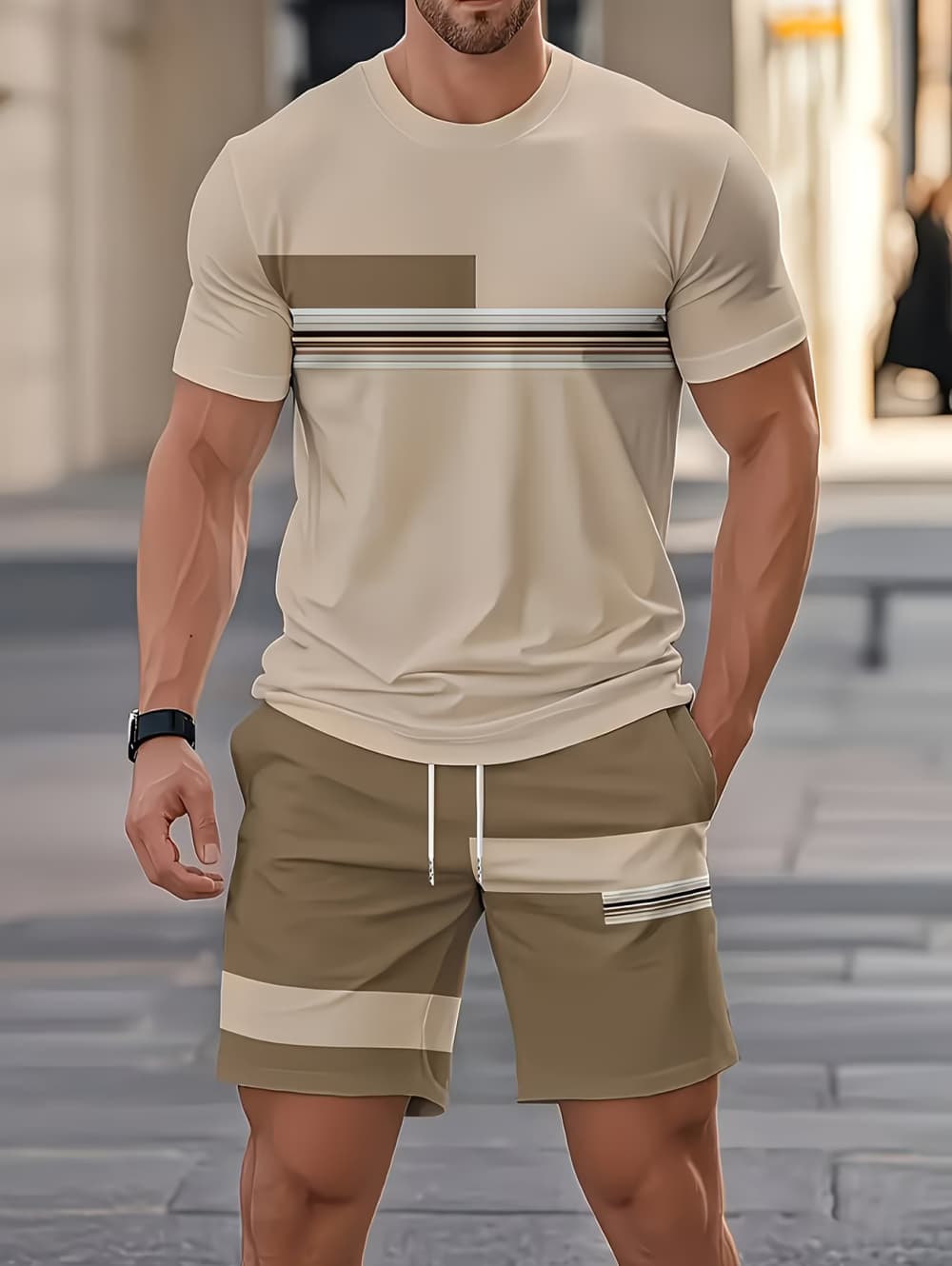 Men's Summer Sets Funny 3D Str - đánh giá và giá 3D Printing Custom